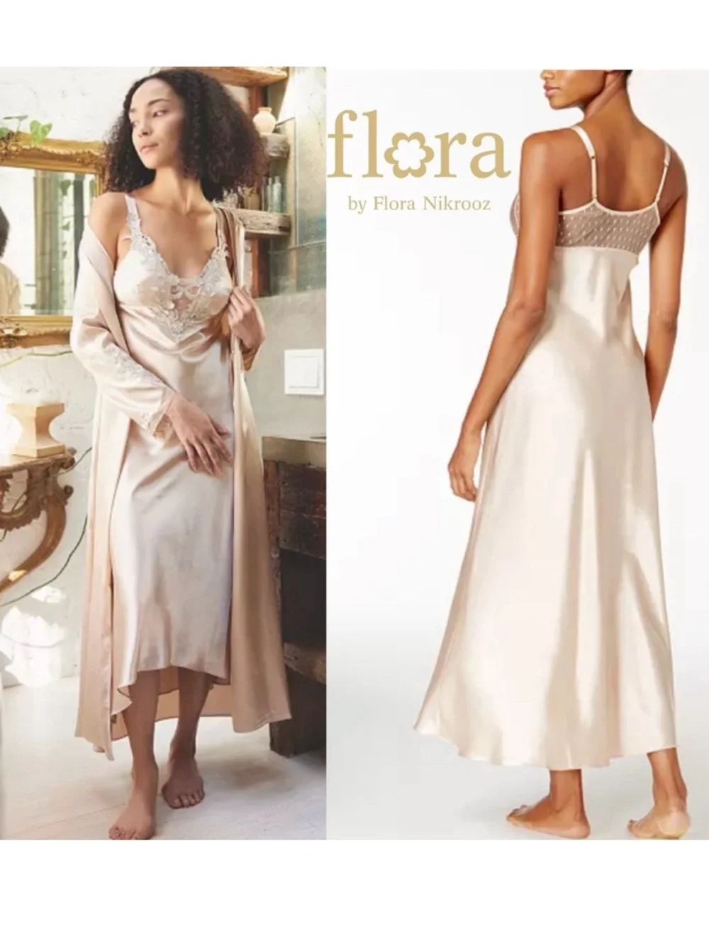 Flora by Flora Nikrooz Stella Gown Chemise Nightgown Lingerie